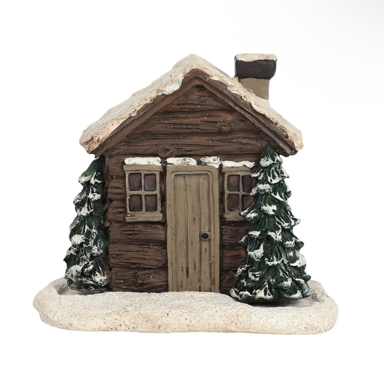 LOG CABIN INCENSE CONE BURNER