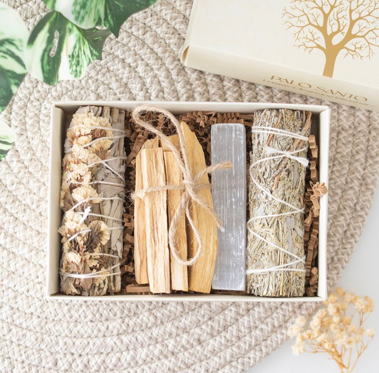 PALO SANTO ENERGY CLEANSING RITUAL KIT SPIRITUAL