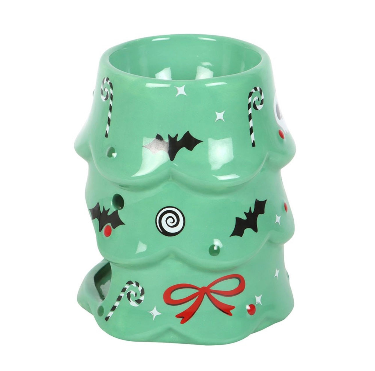 CREEPY CHRISTMAS TREE OIL BURNER AND WAX WARMER