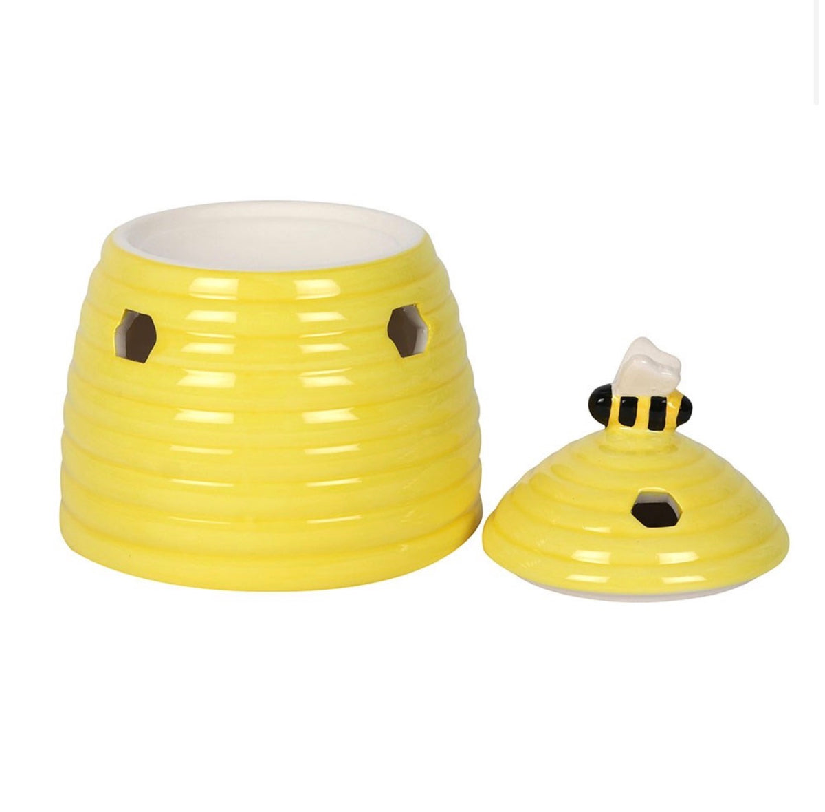 YELLOW BEEHIVE OIL BURNER
