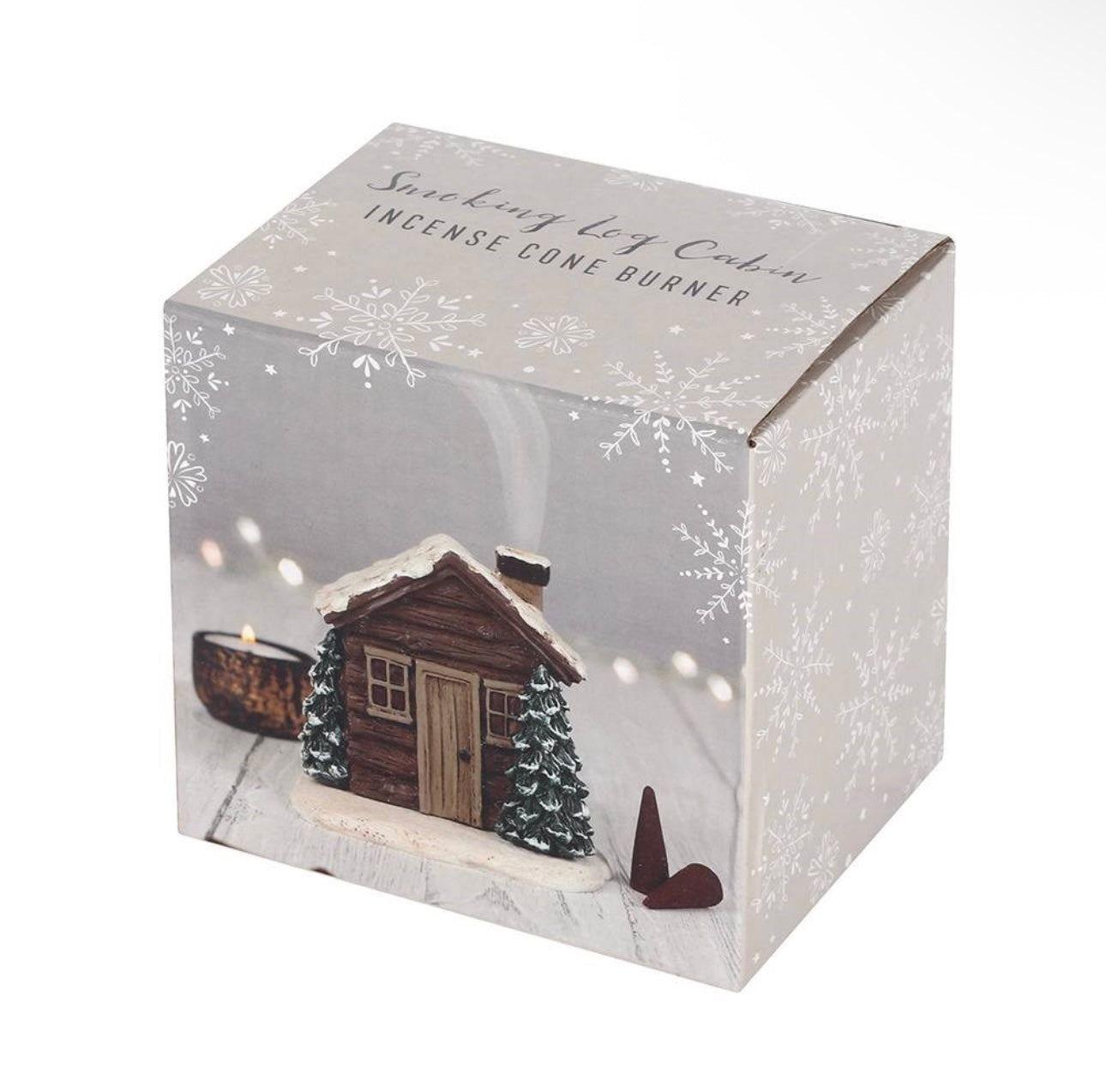 LOG CABIN INCENSE CONE BURNER