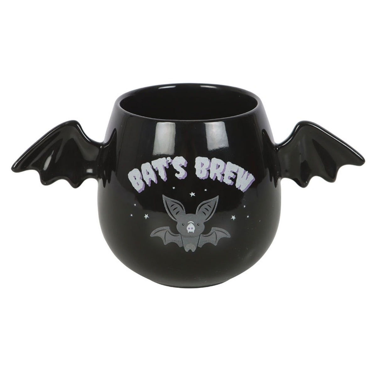 BAT'S BREW BAT WING MUG HALLOWEEN BOO BOX