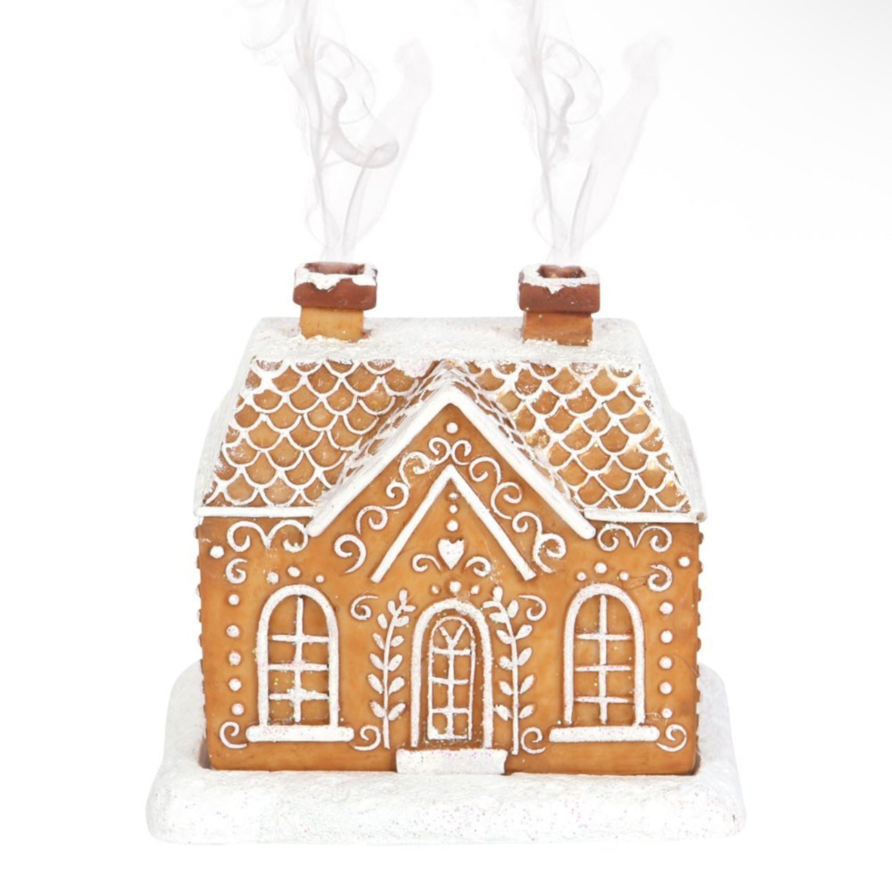 GINGERBREAD HOUSE INCENSE CONE BURNER