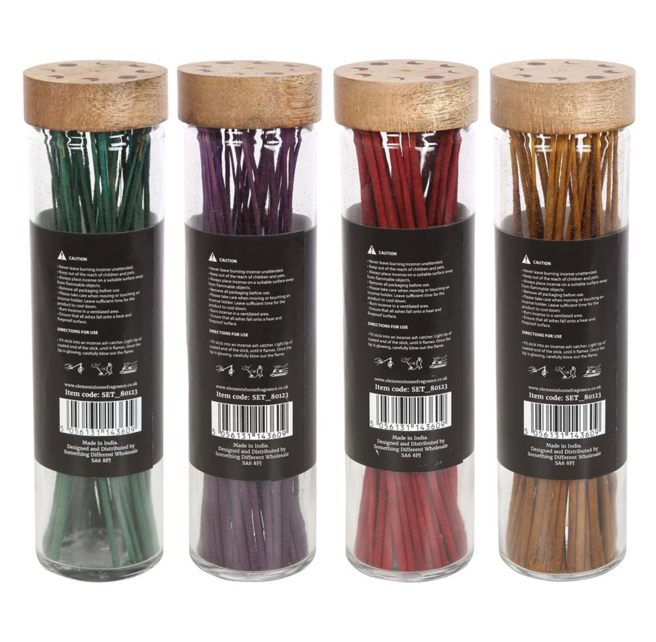 SET OF 4 DARK FOREST INCENSE STICKS
