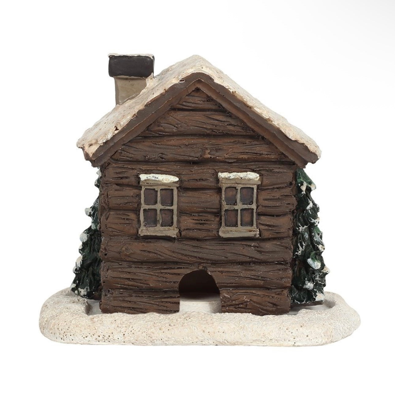 LOG CABIN INCENSE CONE BURNER
