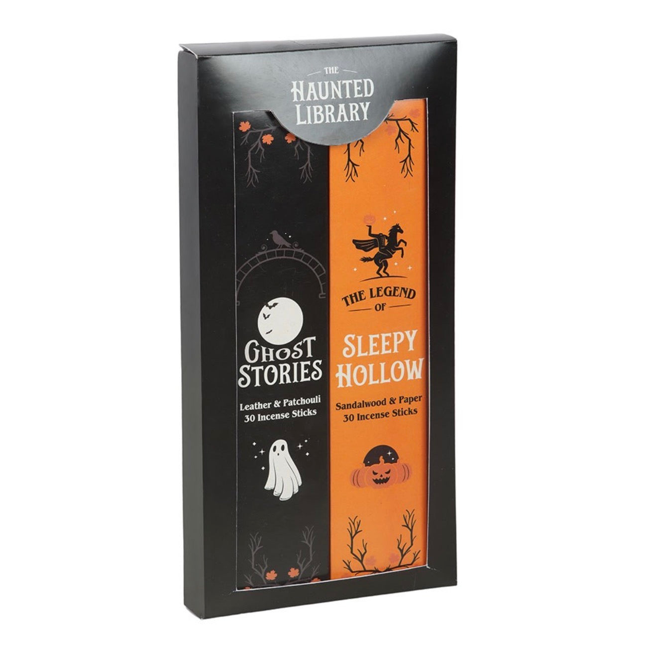 SET OF 2 HAUNTED LIBRARY INCENSE STICK PACKS
