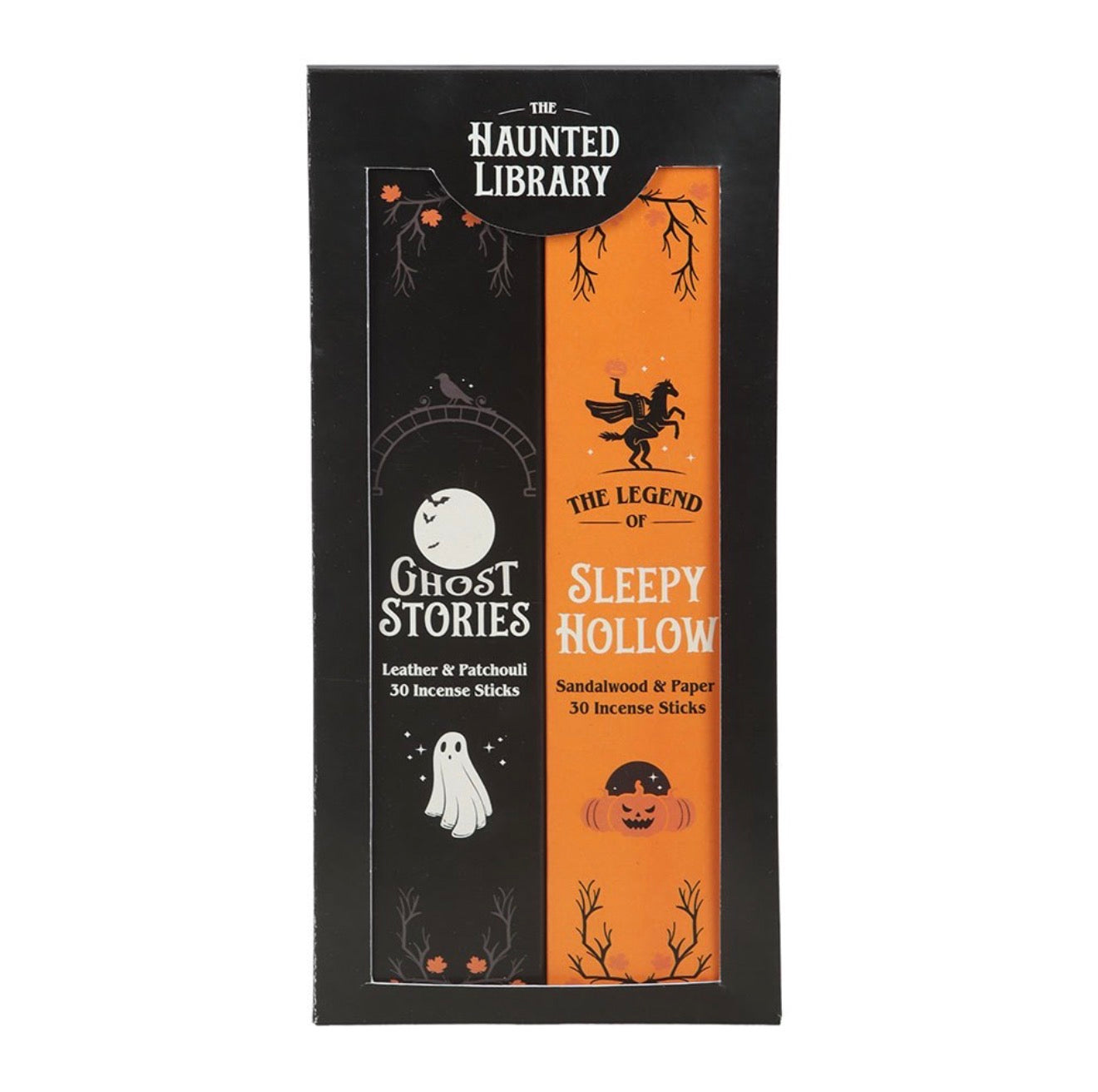 SET OF 2 HAUNTED LIBRARY INCENSE STICK PACKS