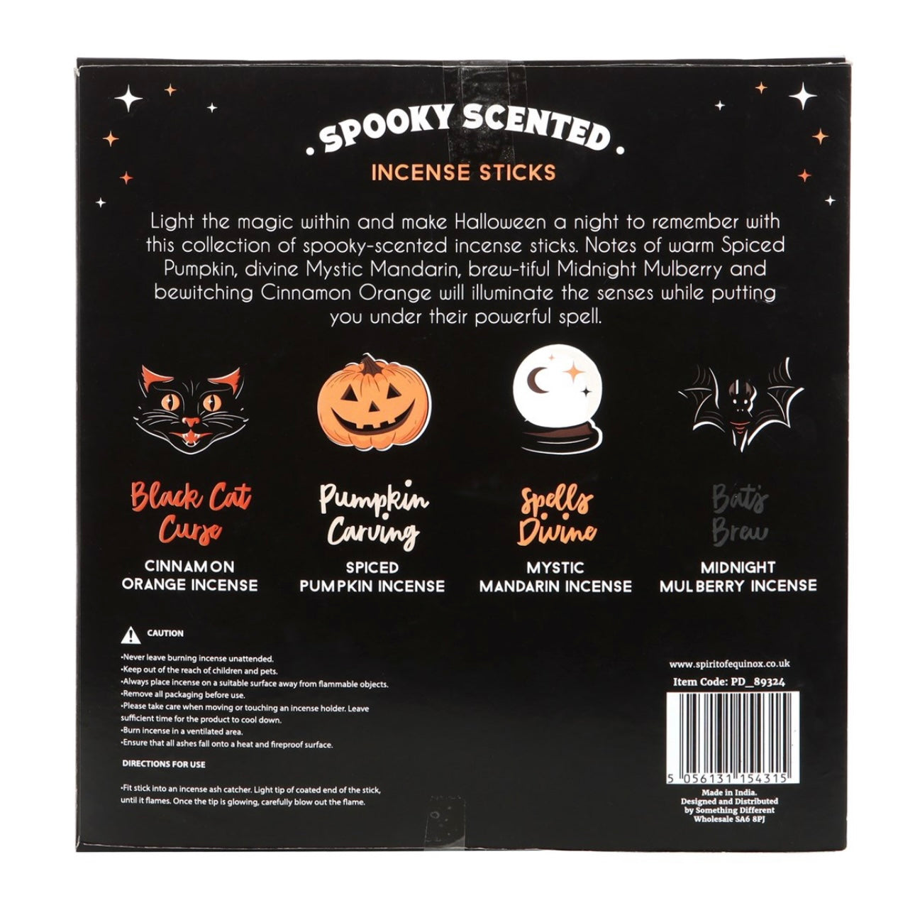 SPOOKY SCENTED INCENSE STICK GIFT SET