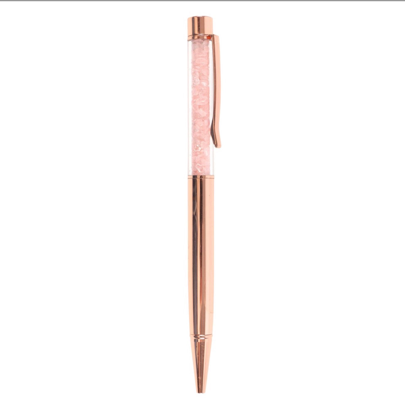 THE SUN GRATITUDE JOURNAL WITH ROSE QUARTZ PEN