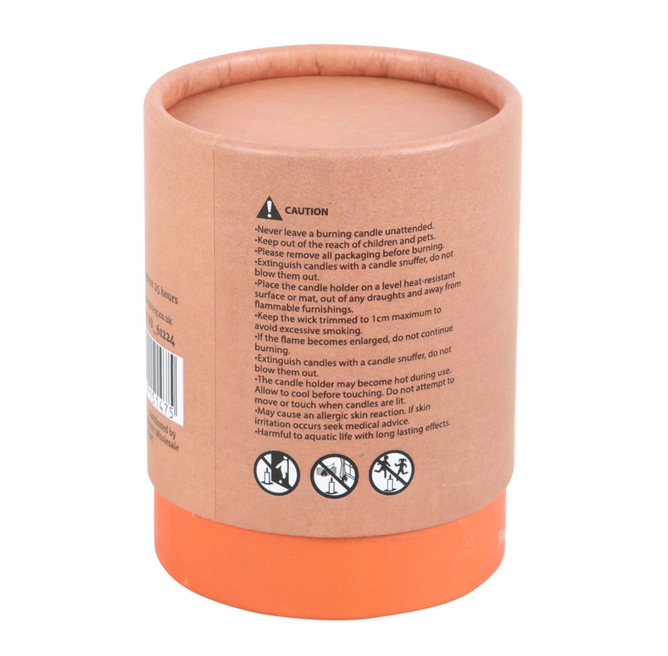 PEEKABOO PUMPKIN SPICE CANDLE SPOOKY HALLOWEEN DECOR