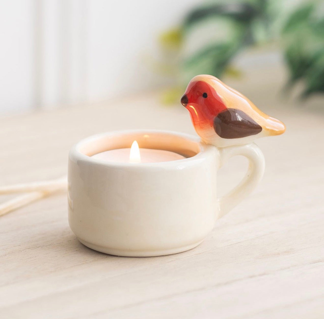 ROBIN CERAMIC TEALIGHT HOLDER