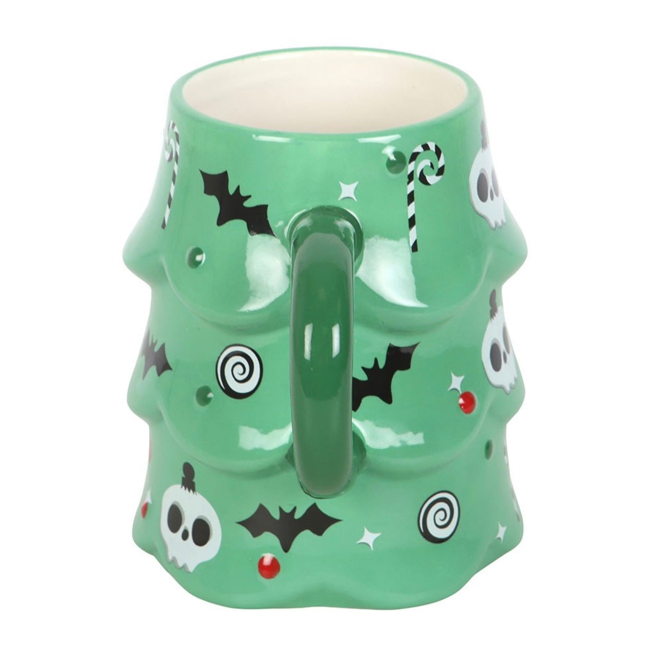 CREEPY CHRISTMAS TREE MUG
