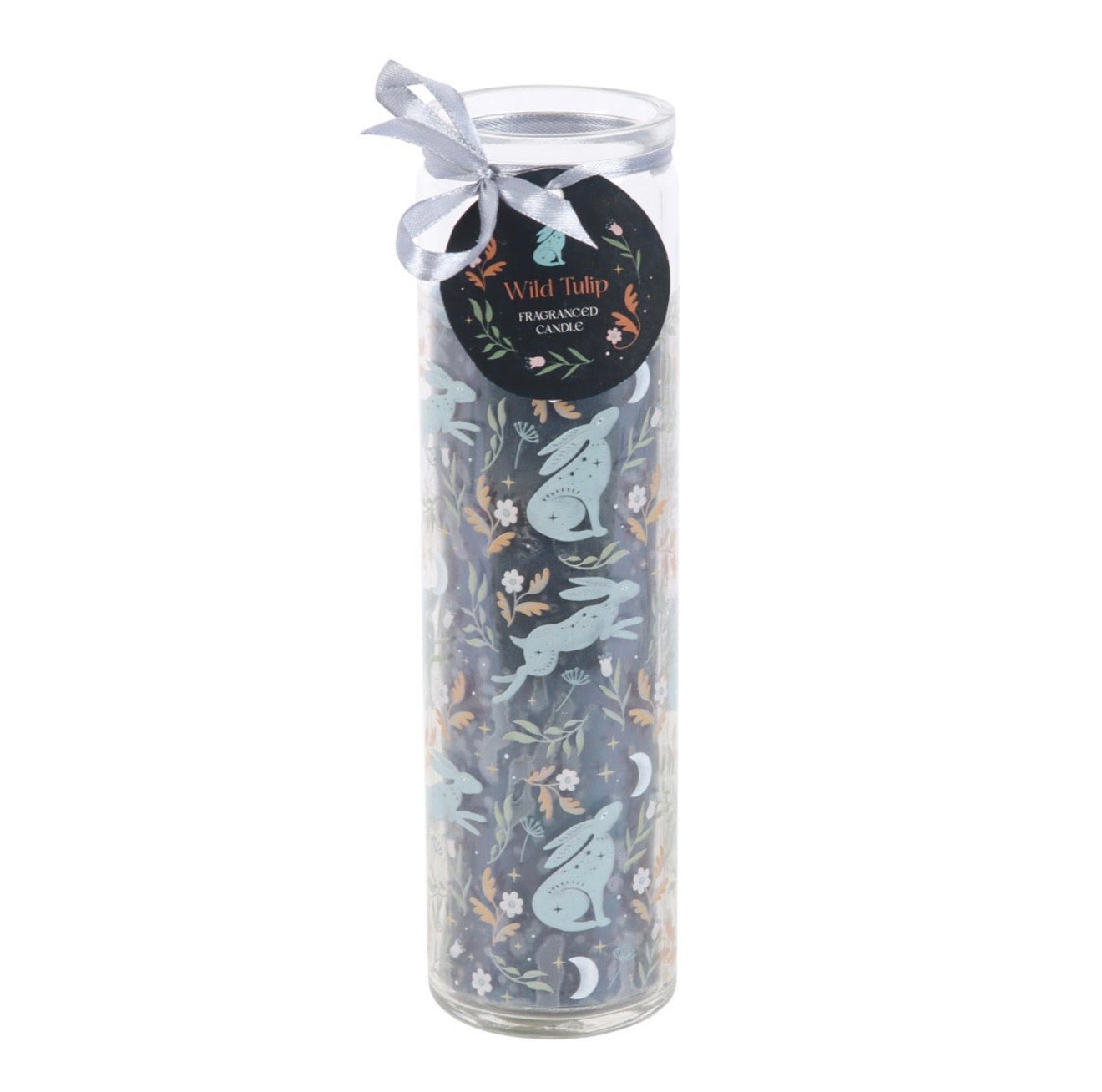 MIDNIGHT HARE WILD TULIP TUBE CANDLE