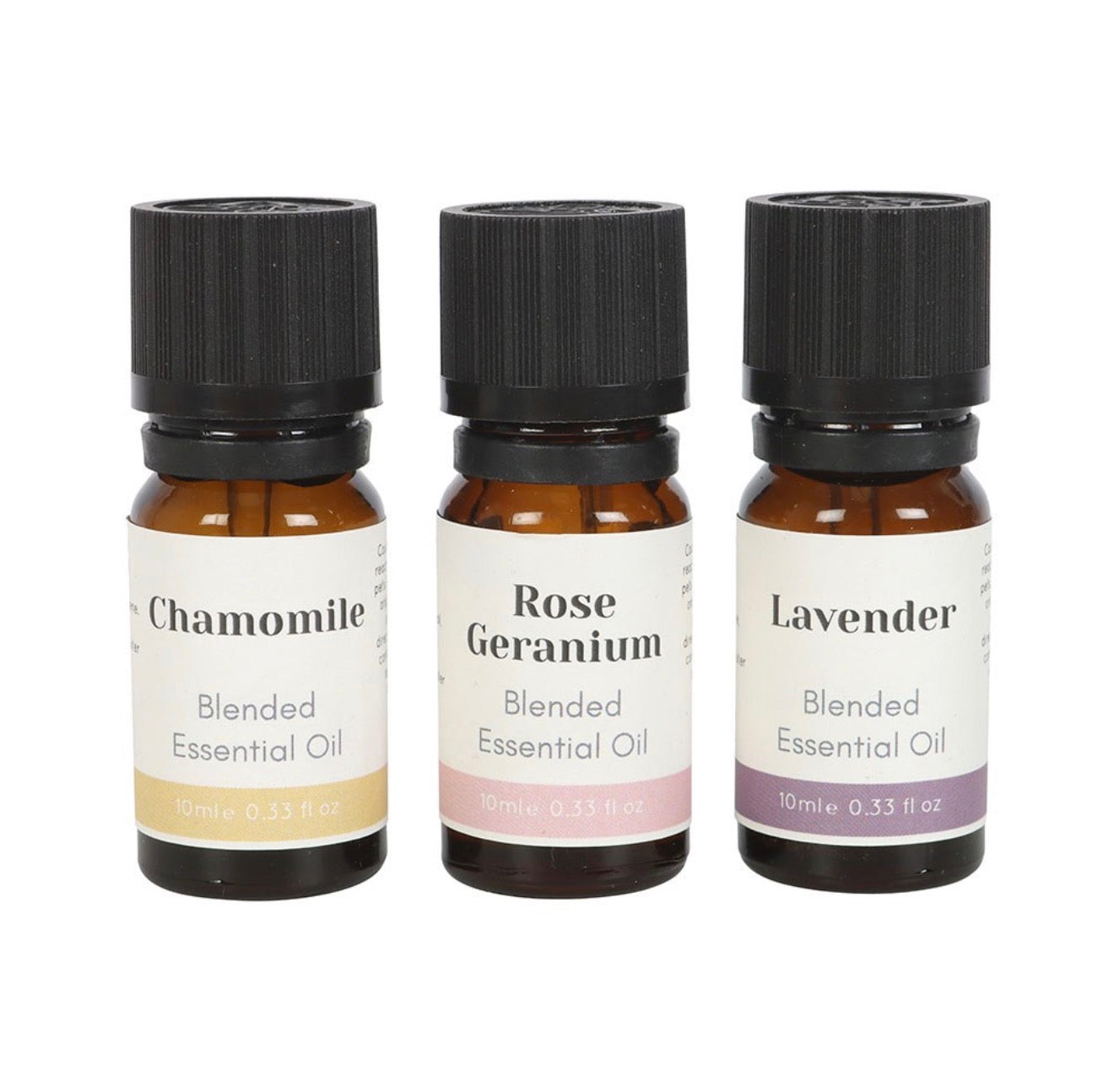 SET OF 3 FLORAL BLENDED ESSENTIAL OILS