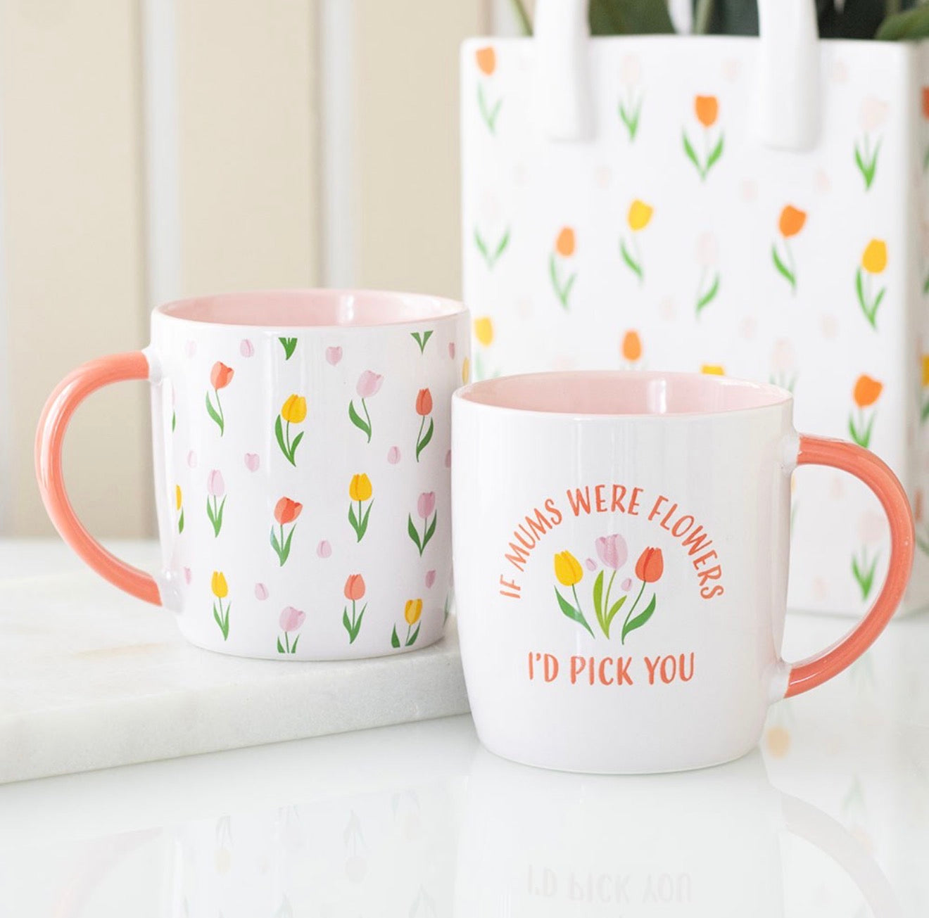 IF MUMS WERE FLOWERS TULIP MUG