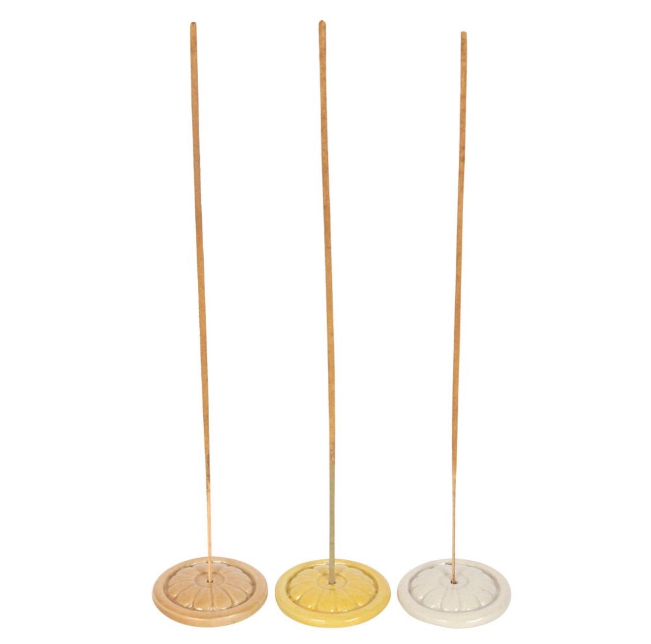 SET OF 3 AUTUMN ACCENTS INCENSE STICKS WITH HOLDERS