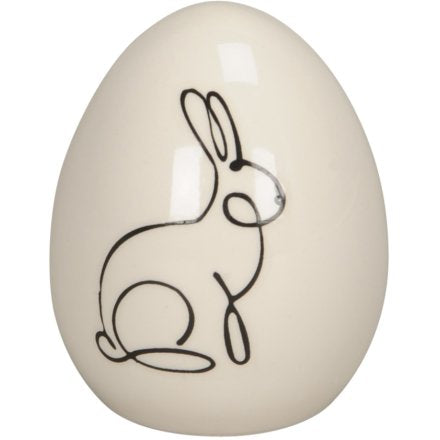 Contemporary Bunny Egg